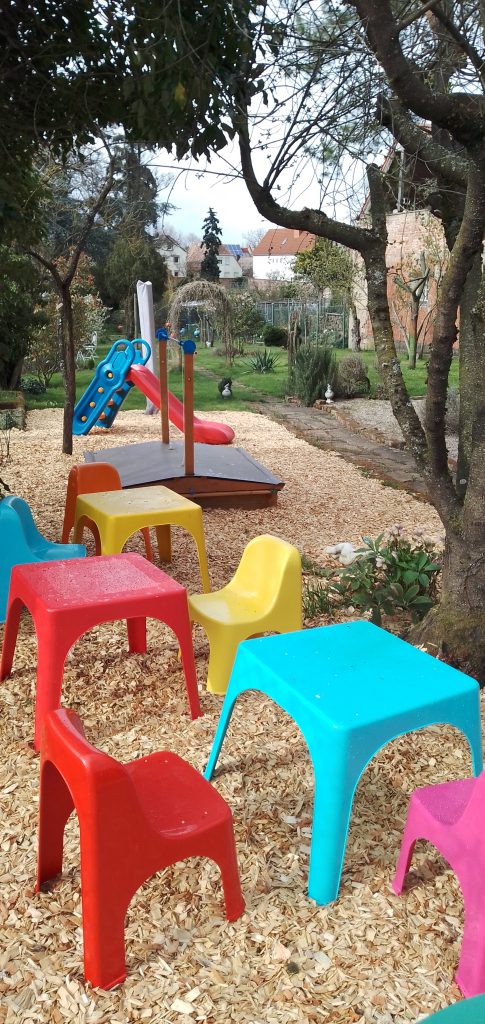 Spielplatz im Garten